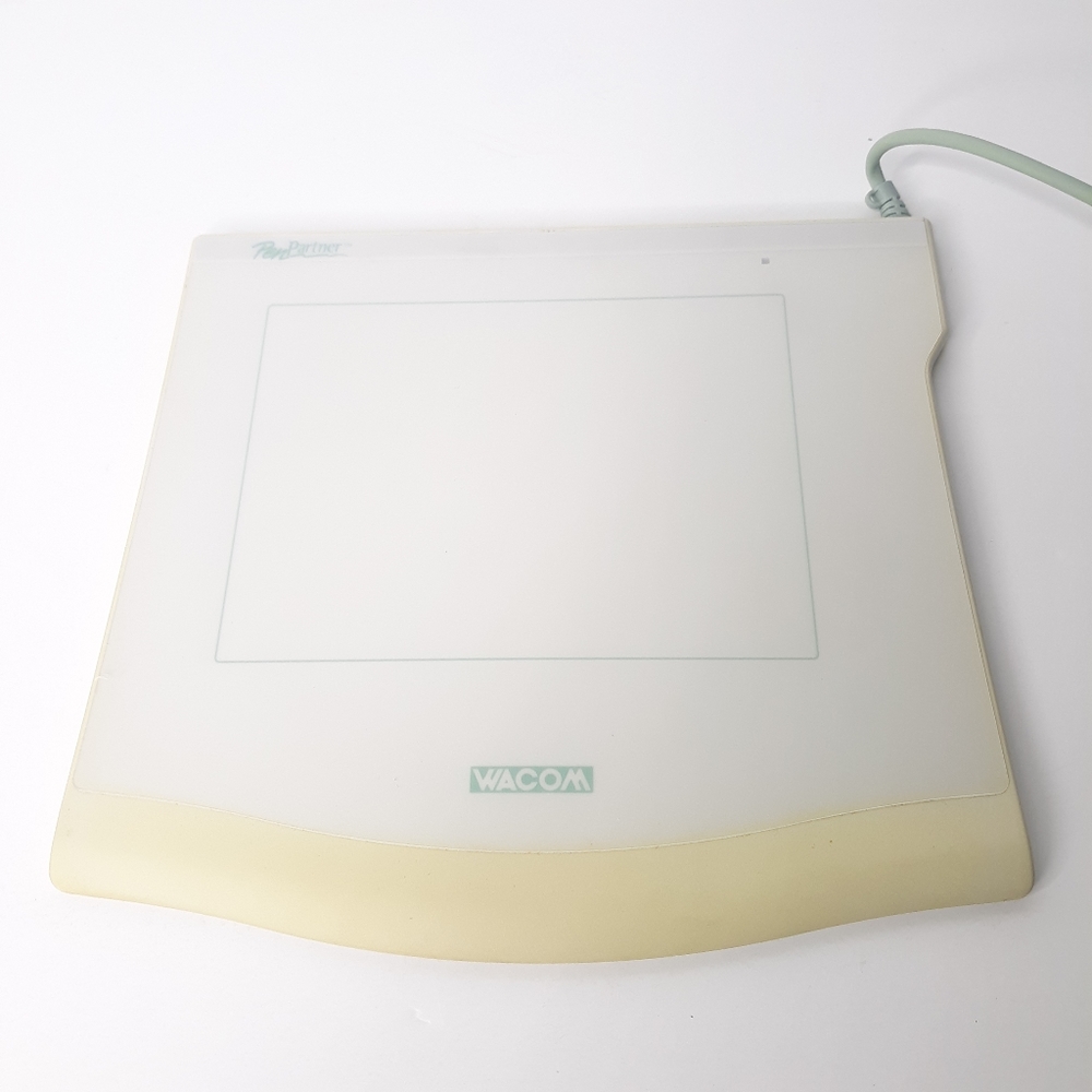 Vintage Wacom Pen Partner Graphics Tablet CT-0405-R Digital Drawing Windows Not